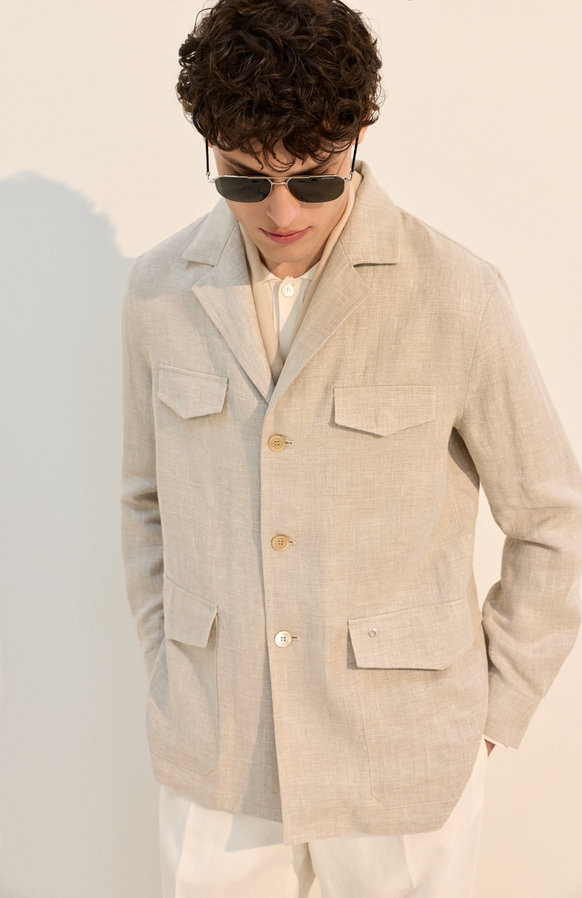 Кашемировый шарф GIORGIO ARMANI, арт. GM001055/AF15022, фото 4