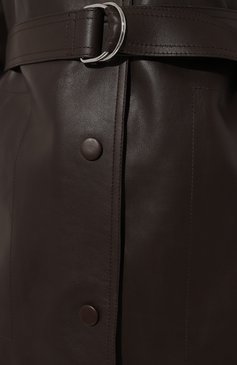 Кожаный плащ YVES SALOMON, арт. 23EYG22011APXX_SET, фото 5