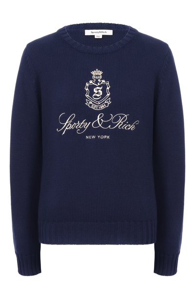 Женский хлопковый пуловер SPORTY AND RICH, арт. WS06566205BL106