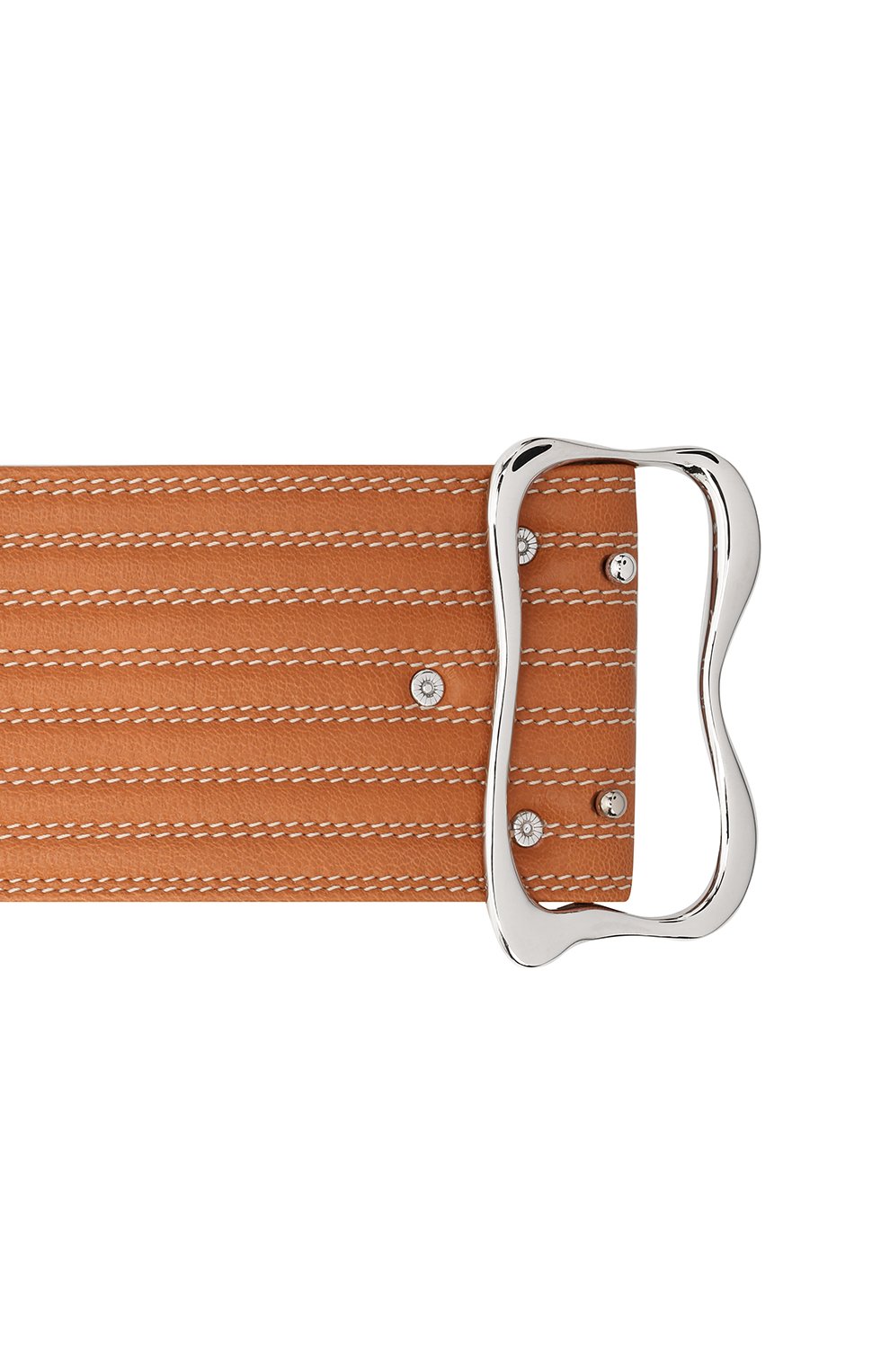 Кожаный ремень CHLOÉ коричневого цвета по цене 110000 руб., арт. CHC21UC052AB1, фото 3 Кожаный ремень CHLOÉ, арт. CHC21UC052AB1, фото 3