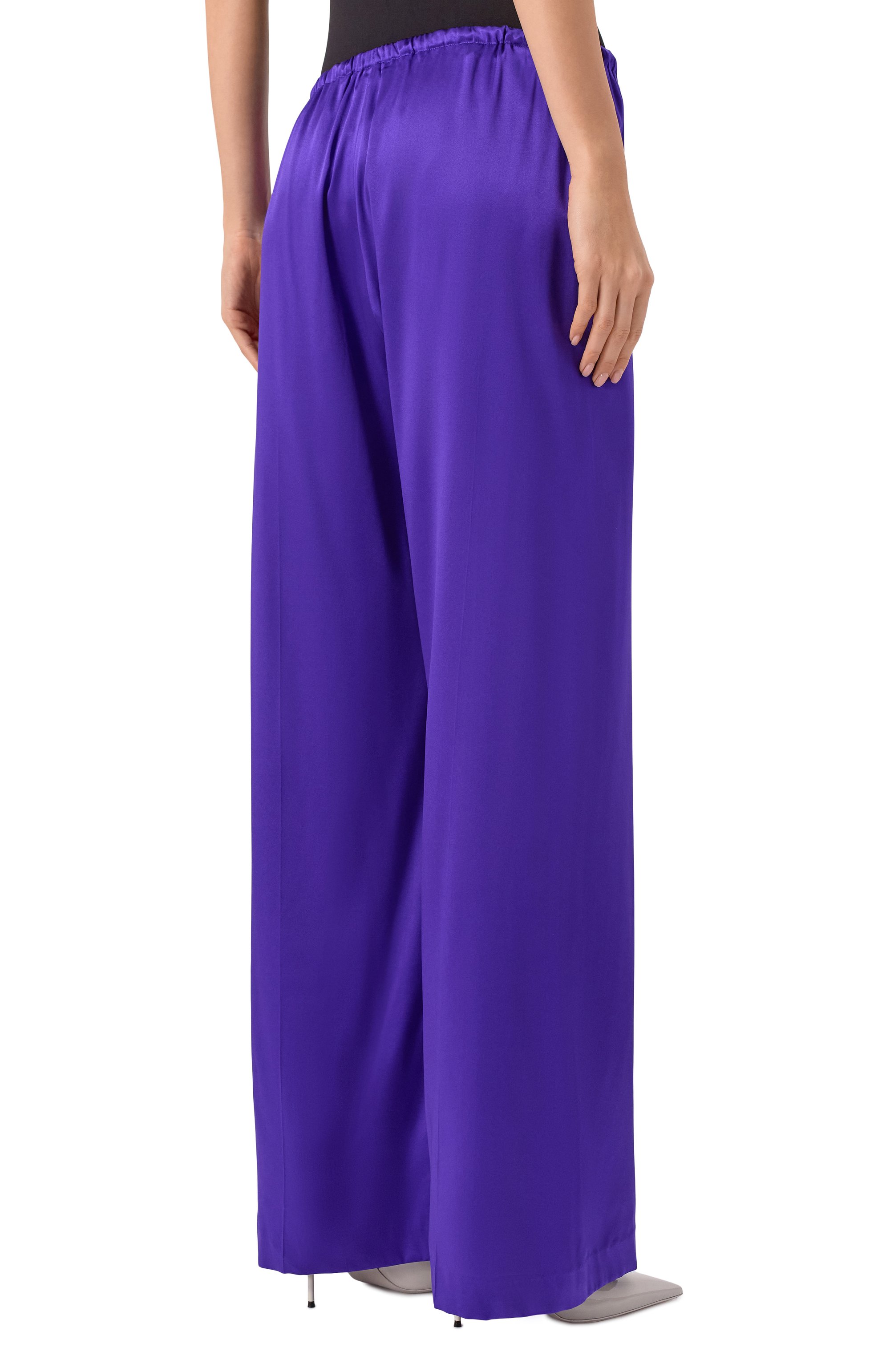 Шелковые брюки DRIES VAN NOTEN, арт. 010915-2032-401, фото 4