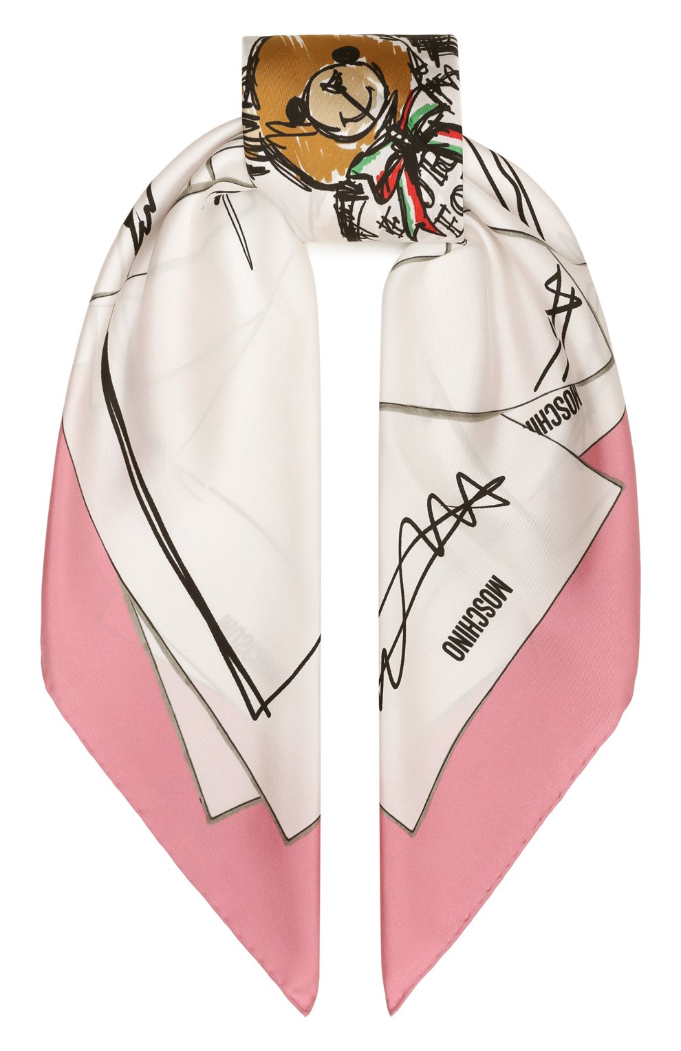Шелковый платок MOSCHINO, арт. A9350/8265, фото 1