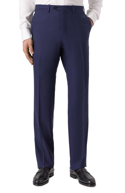 Шерстяной костюм Kiton UA81K0633E07 Синий  UA81K0633E07 Фото 6