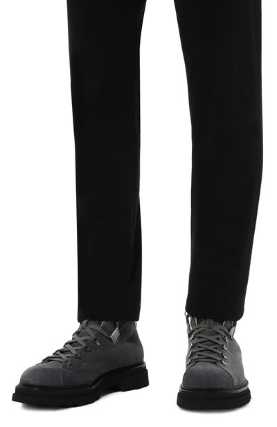 Замшевые хайкеры CAMERLENGO, арт. 16626/0PERA FUM0, фото 3