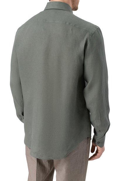 Льняная рубашка GIORGIO ARMANI, арт. 8WGCCZ98/TZC62, фото 4