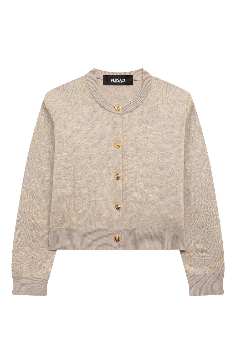 Кардиган из хлопка и вискозы VERSACE, арт. 1015960/1A11135/4-6, фото 1