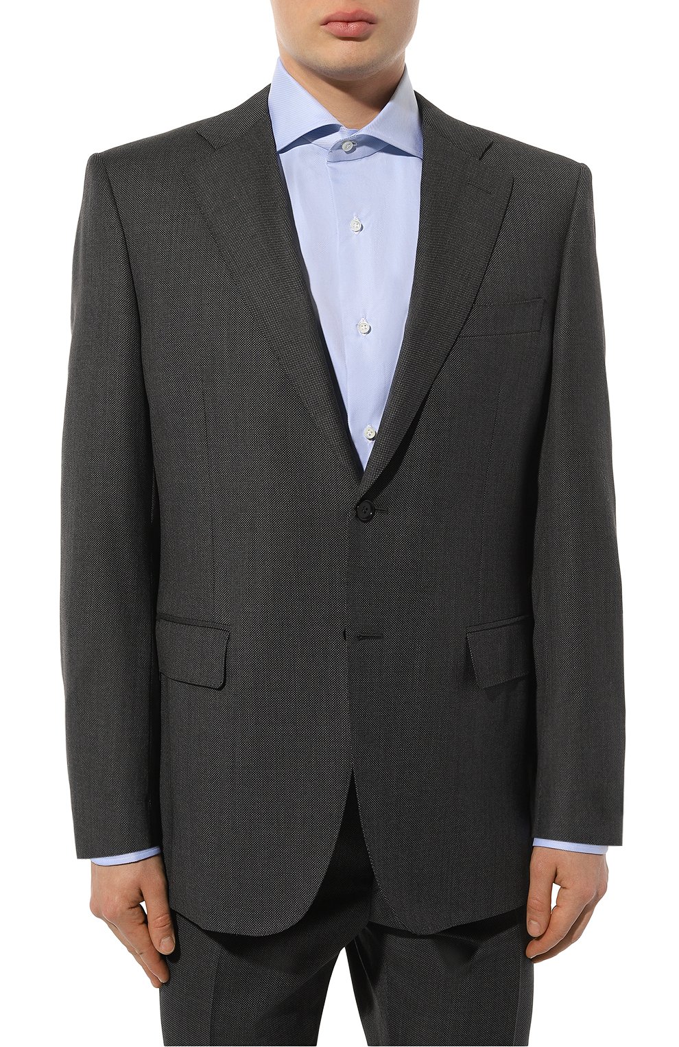 Костюм из шерсти и шелка CANALI, арт. 11220/10/BF04817, фото 2