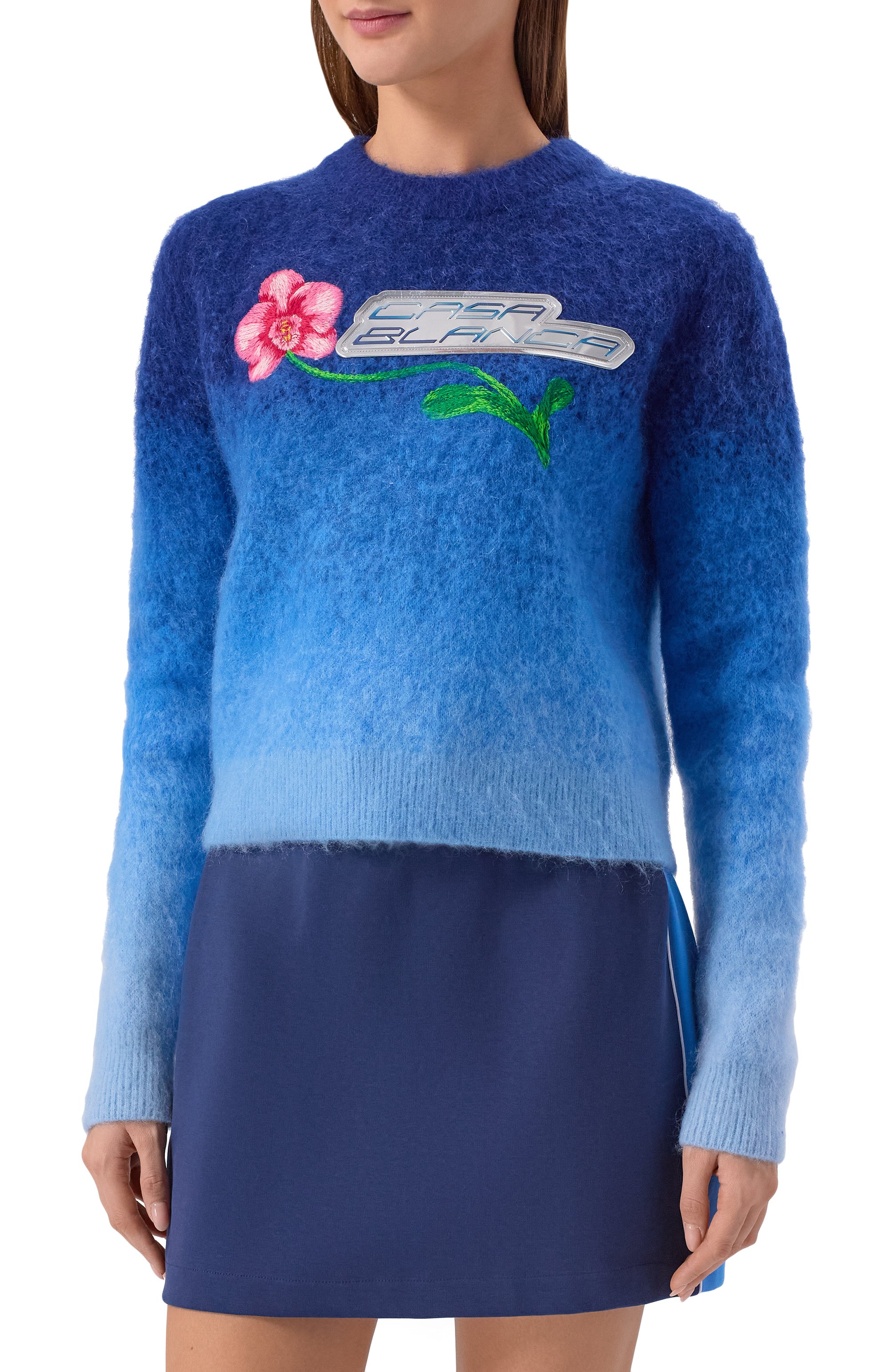 Шерстяной свитер CASABLANCA, арт. W-SP26-KW-1232-01, фото 3