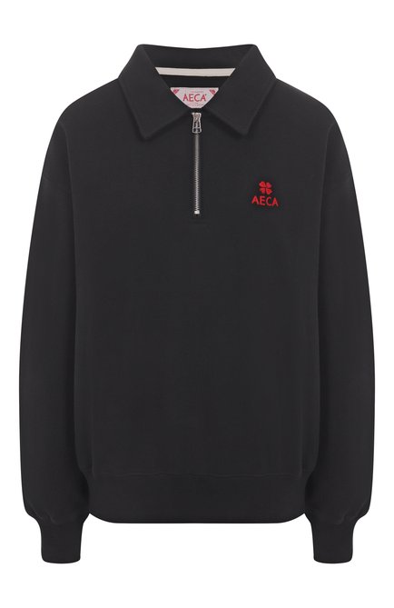 Женский хлопковый свитшот AECA WHITE, арт. AWCMFWBDTSSSO002C0.BLACK (S)