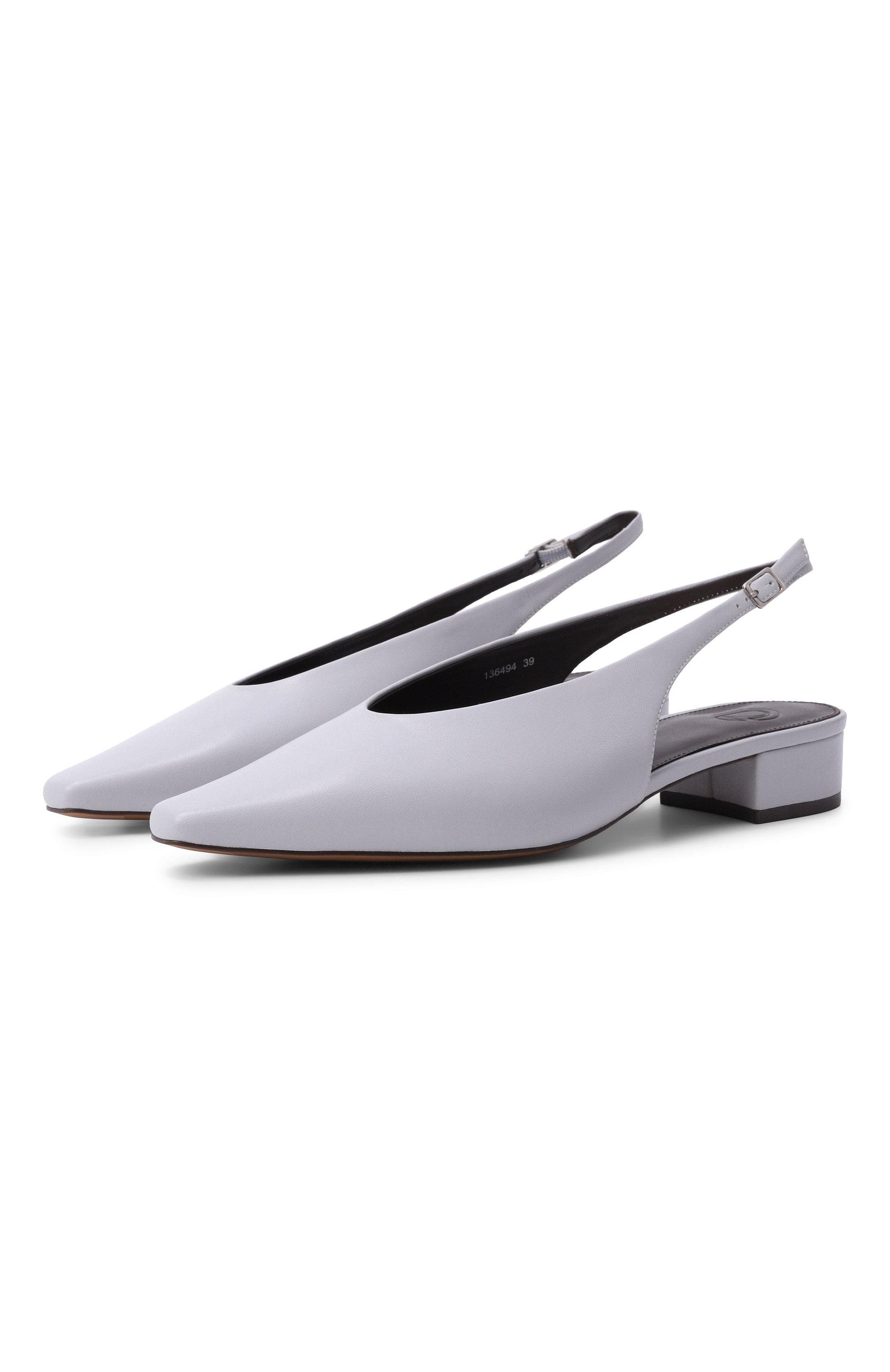 Кожаные туфли diana 12 STOREEZ серого цвета по цене 24000 руб., арт. 136494, фото 1 Кожаные туфли diana 12 STOREEZ, арт. 136494, фото 1