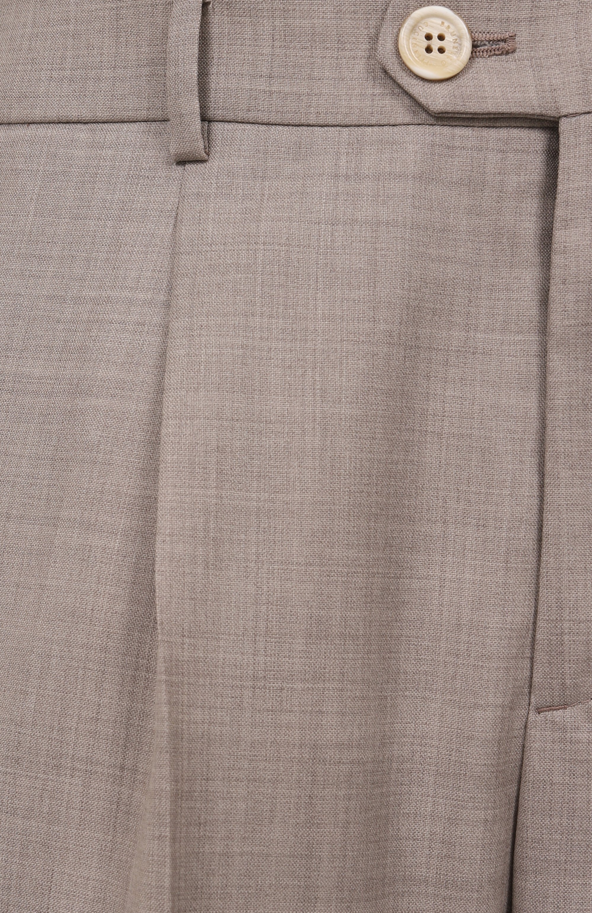 Шерстяные брюки BRUNELLO CUCINELLI, арт. MB407E1450, фото 5