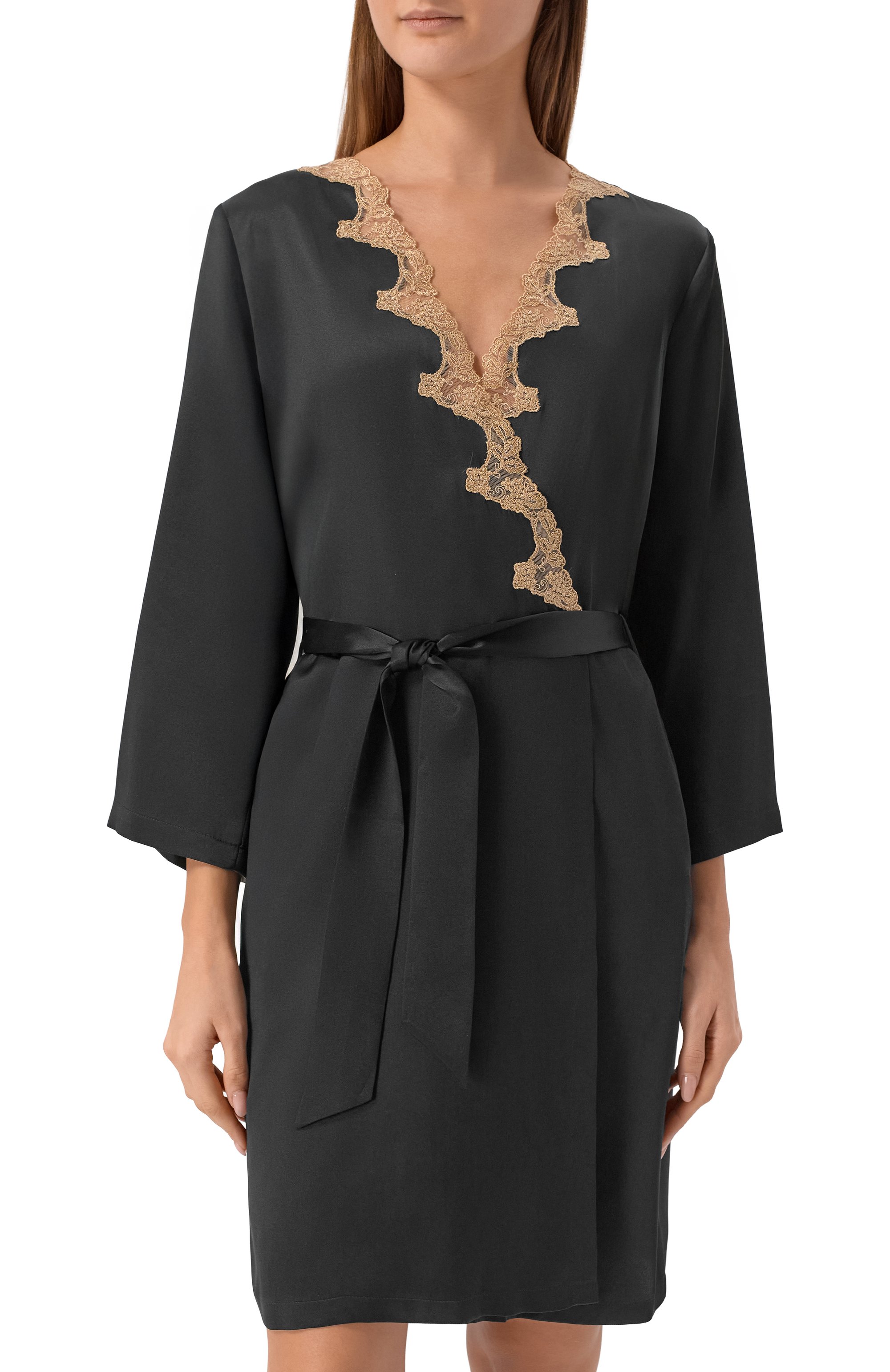 Шелковый халат EVA B.BITZER, арт. 29314463, фото 3