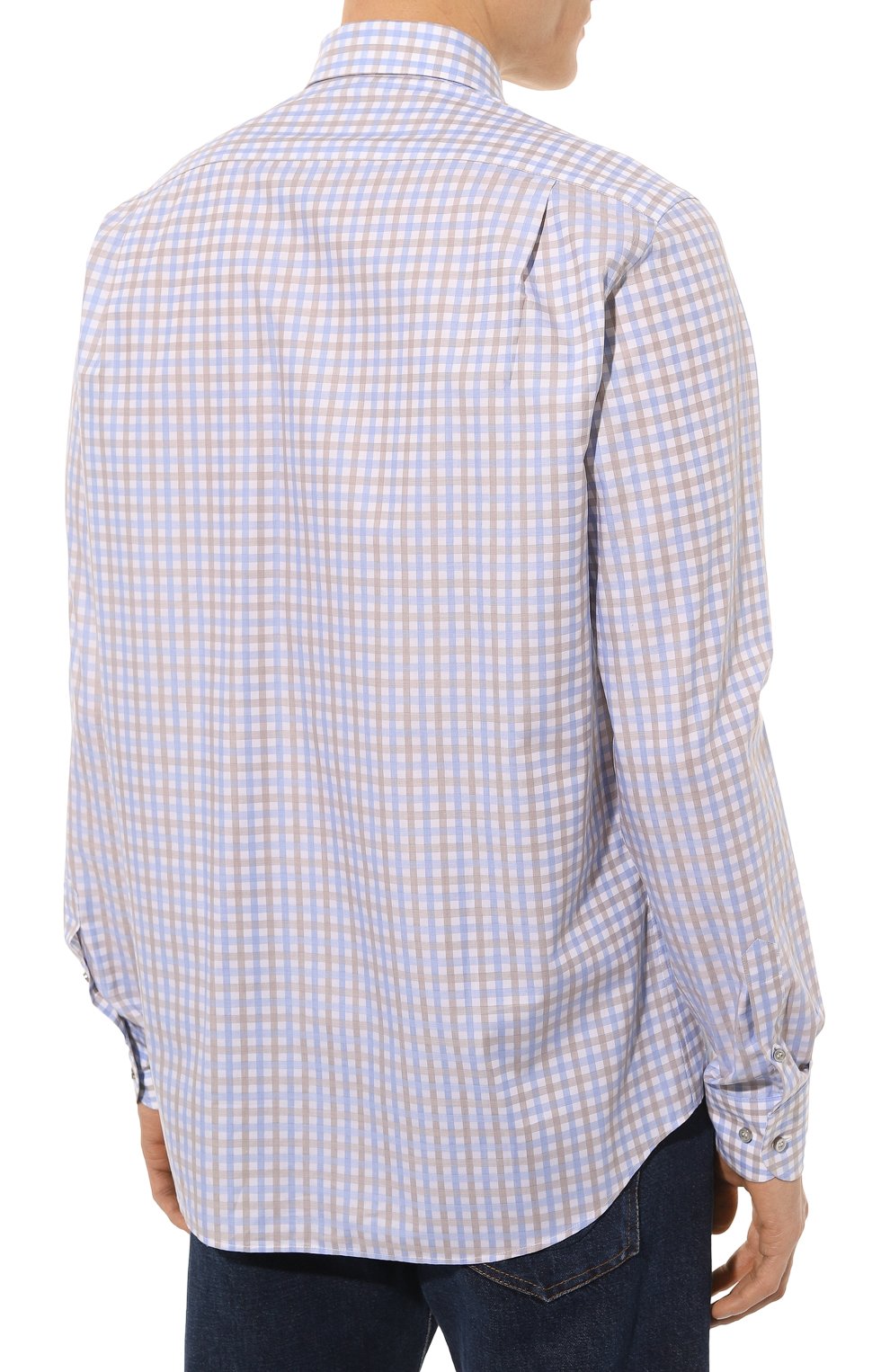 Хлопковая рубашка PAUL&SHARK разноцветного цвета по цене 29950 руб., арт. 23413074J, фото 4 Хлопковая рубашка PAUL&SHARK, арт. 23413074J, фото 4