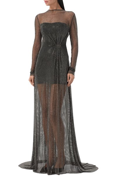 Платье из вискозы с отделкой стразами YANA DRESS, арт. 1-23/2-388-НС900, фото 2