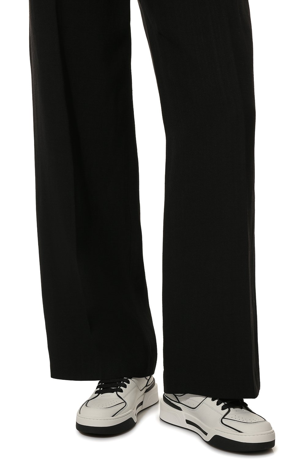 Кожаные кеды roma DOLCE & GABBANA, арт. CK2036/AY965, фото 3