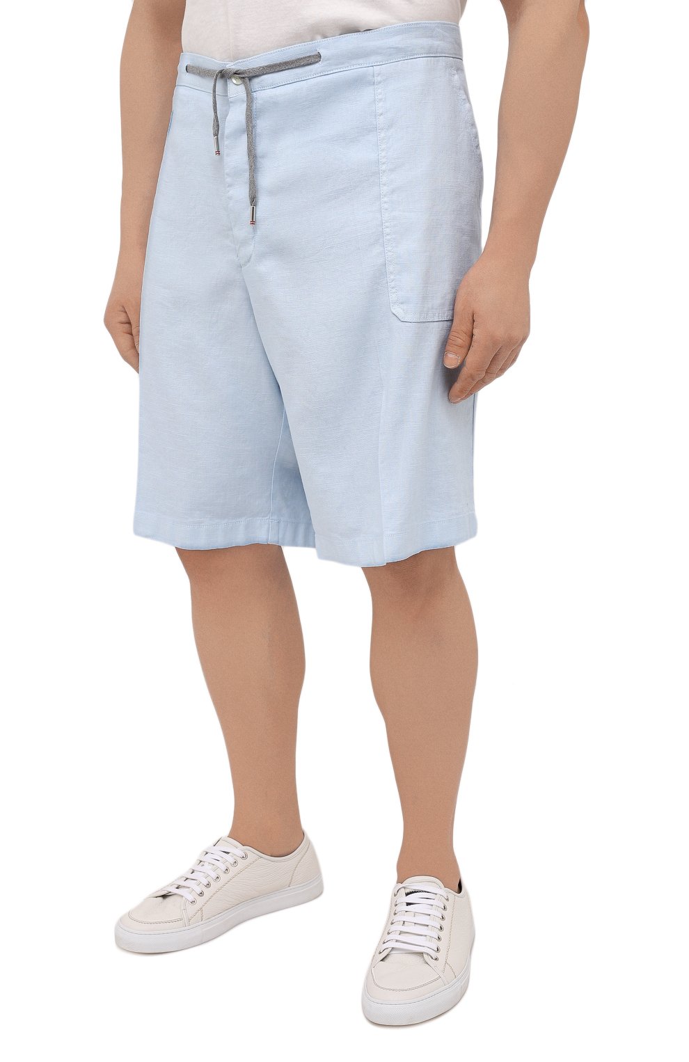 Шорты изо льна и хлопка MARCO PESCAROLO, арт. PIEDIGR0TT/4307, фото 3