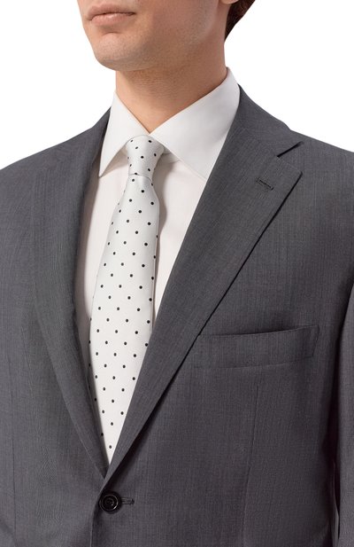 Мужской шелковый галстук DOLCE & GABBANA, арт. GT147E/G0JQY