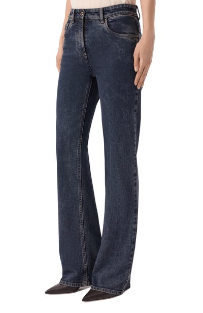 Джинсы GIORGIO ARMANI темно-синего цвета по цене 158000 руб., арт. GW003904/AF29612, фото 3 Джинсы GIORGIO ARMANI, арт. GW003904/AF29612, фото 3
