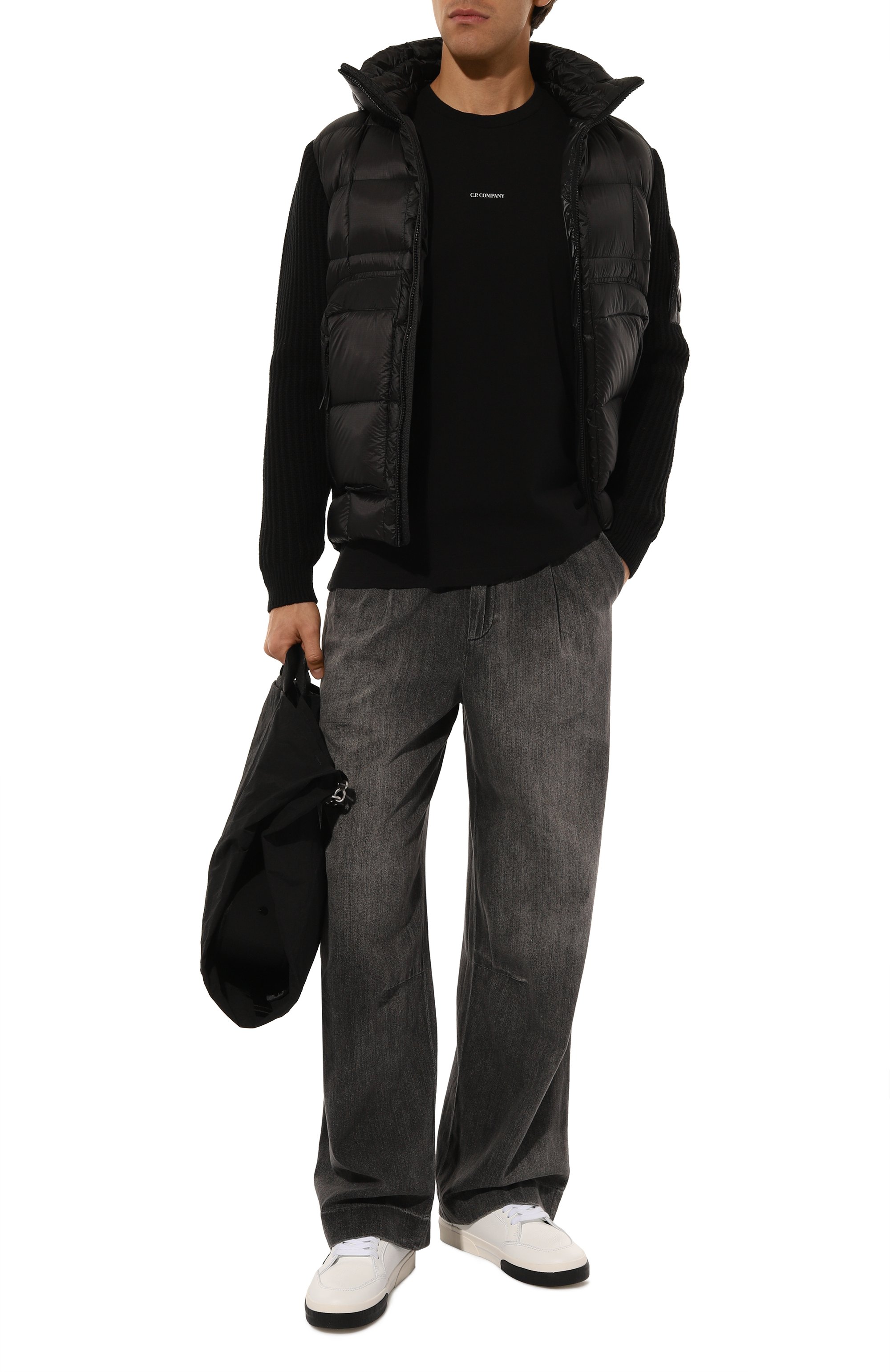 Хлопковый лонгслив C.P. COMPANY, арт. 17CMTS284A005870G, фото 2