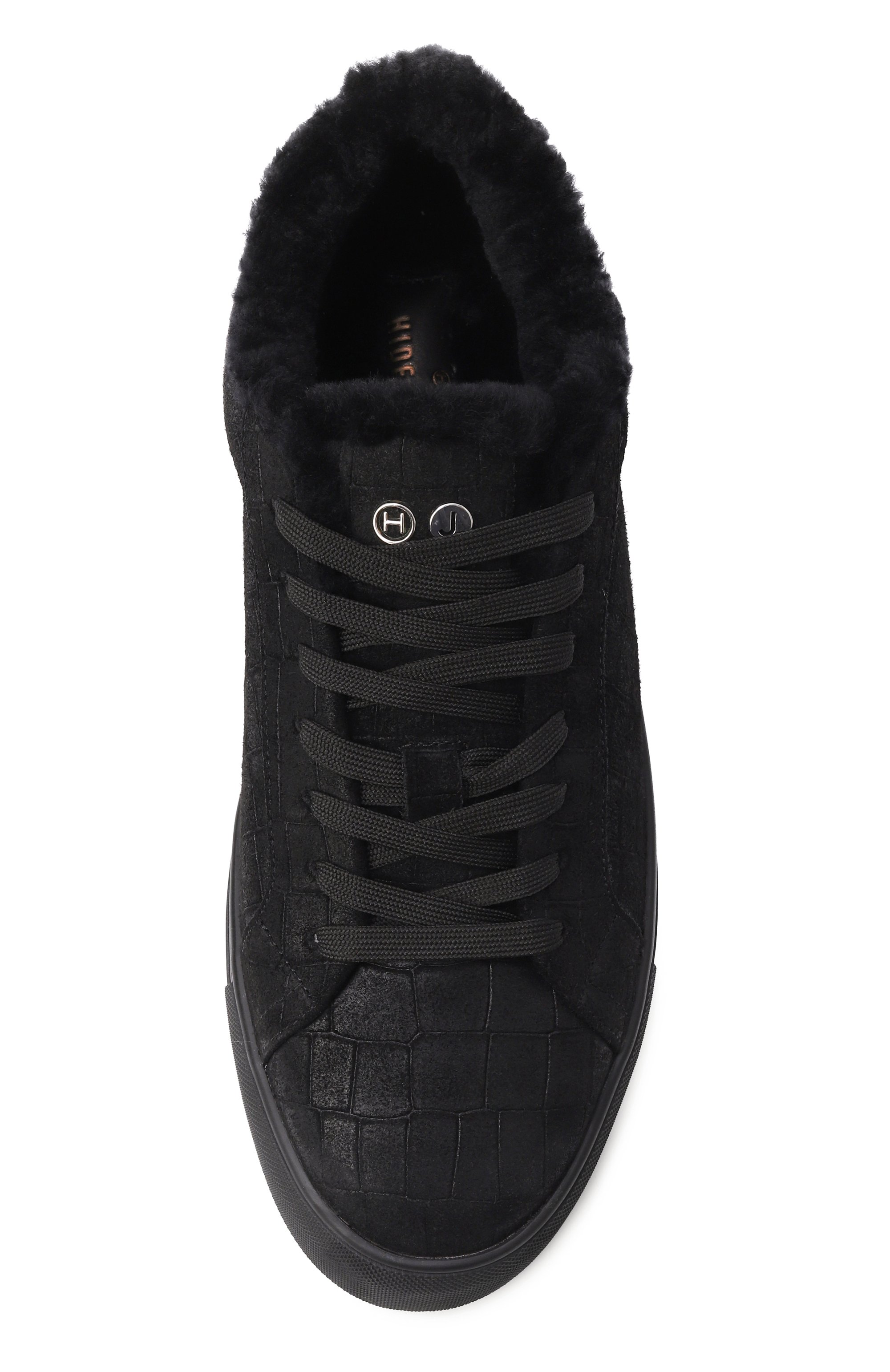 Замшевые кеды essence HIDE AND JACK, арт. ECR0LMBLKBLK-MTB, фото 6