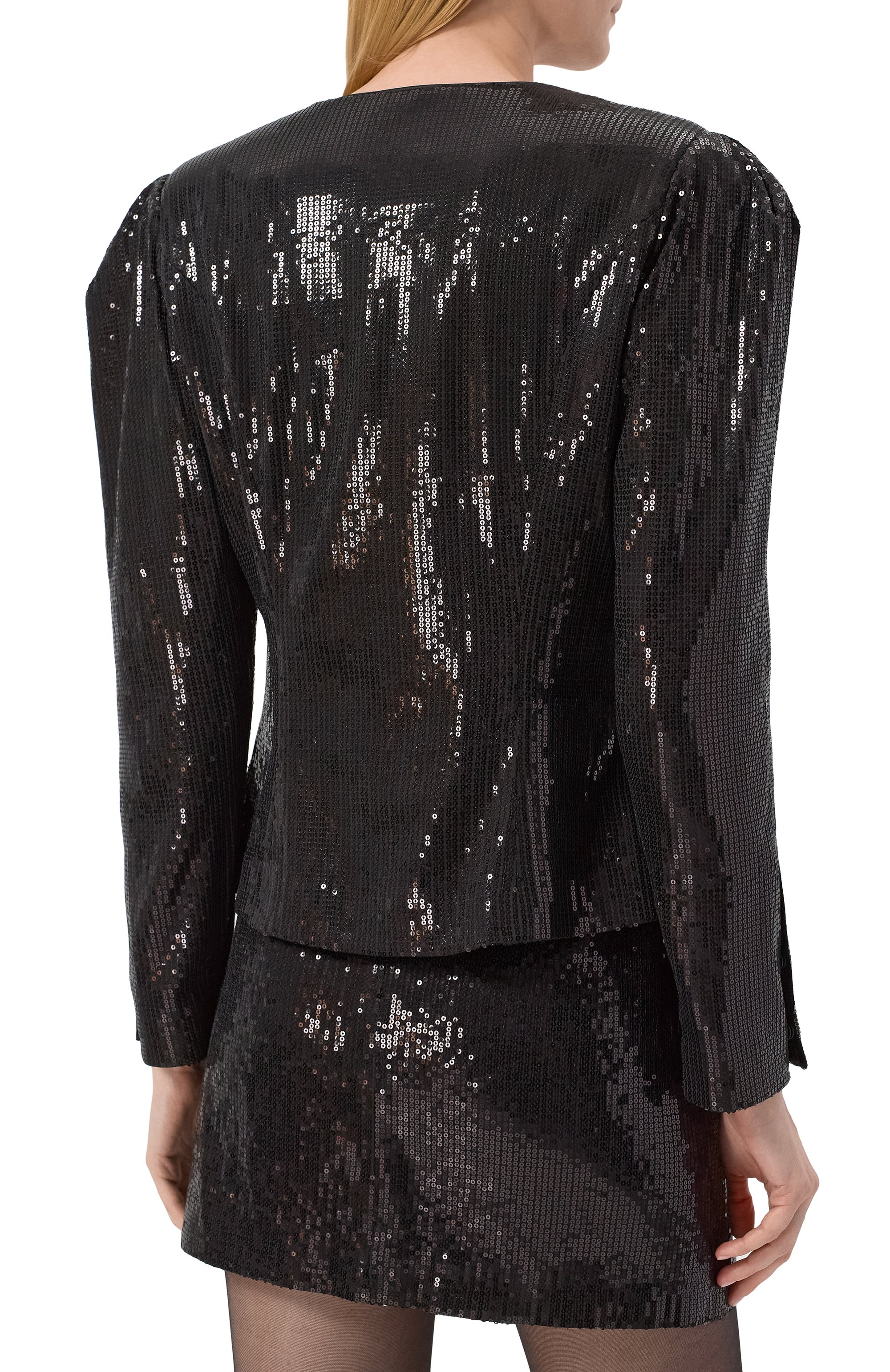 Жакет с отделкой пайетками BOTROIS, арт. SKU65764330, фото 4