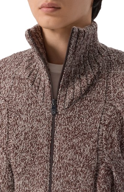 Шерстяной кардиган CORNELIANI, арт. 28M572/2A25109, фото 5