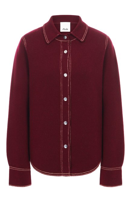 Женская рубашка из шерсти и кашемира ALLUDE, арт. 255/17711