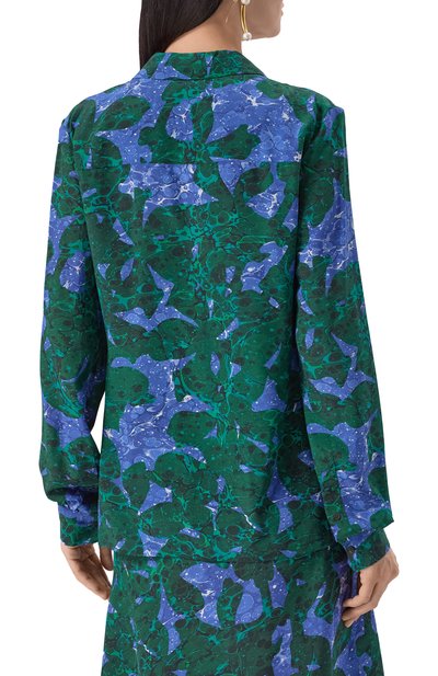 Шелковая рубашка DRIES VAN NOTEN, арт. 251-010703-1082, фото 4