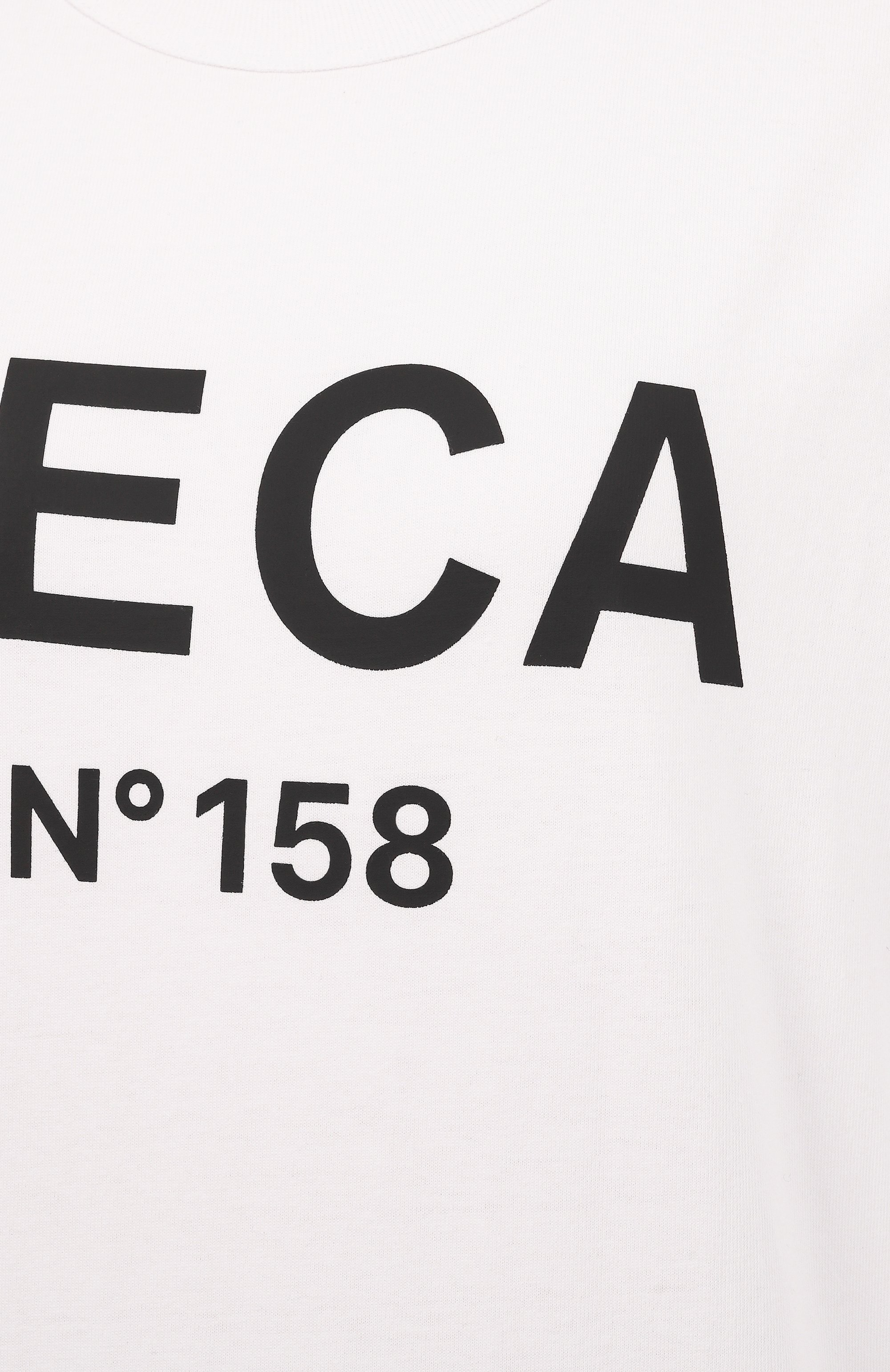 Хлопковая футболка AECA WHITE, арт. AWCMSSBBTTSST005A2.WHITE/BLACK (M), фото 6