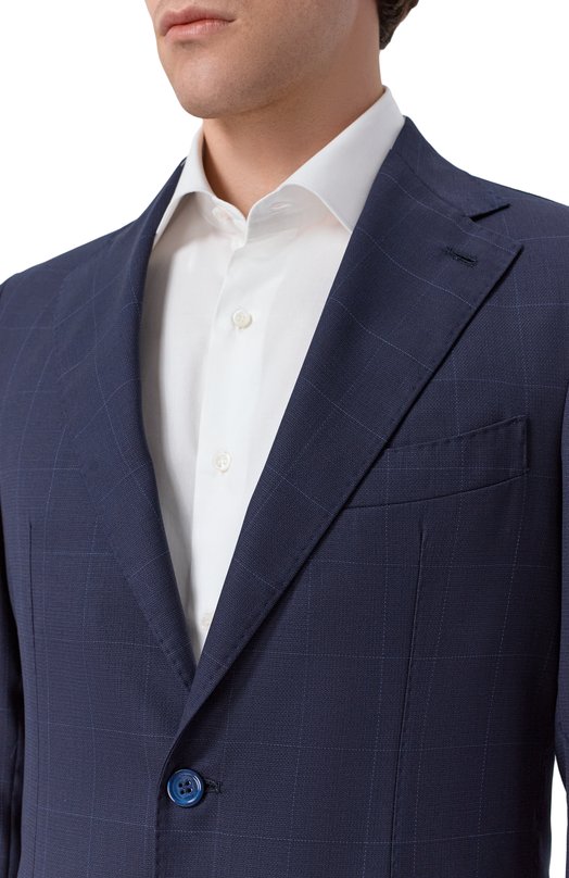 Шерстяной костюм Andrea Campagna SALINA SRC/T26132_SET Синий  SALINA SRC/T26132_SET Фото 6