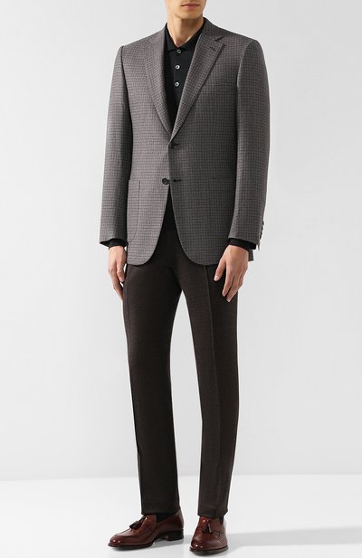 Кожаные лоферы с кисточками BRIONI, арт. QFCP0L/P6757, фото 2