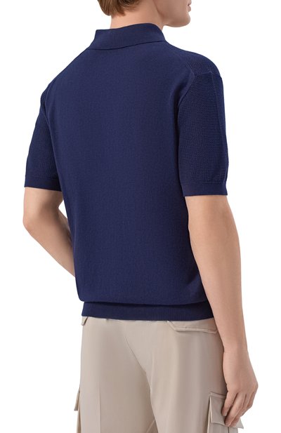 Хлопковое поло CORNELIANI, арт. 27M560/2725188, фото 4