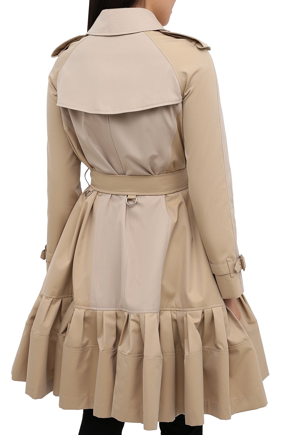 Хлопковый тренч BURBERRY, арт. 8026560, фото 4