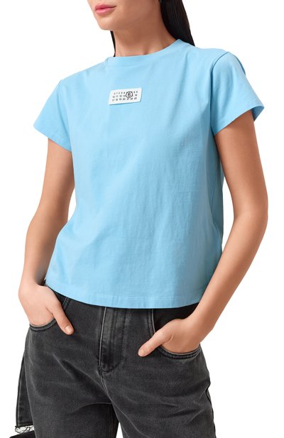 Хлопковая футболка MM6, арт. S52GC0326/S24312, фото 3