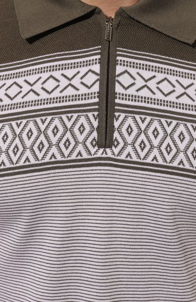 Поло из шелка и хлопка ZILLI, арт. KZP002M0142VETH00, фото 5