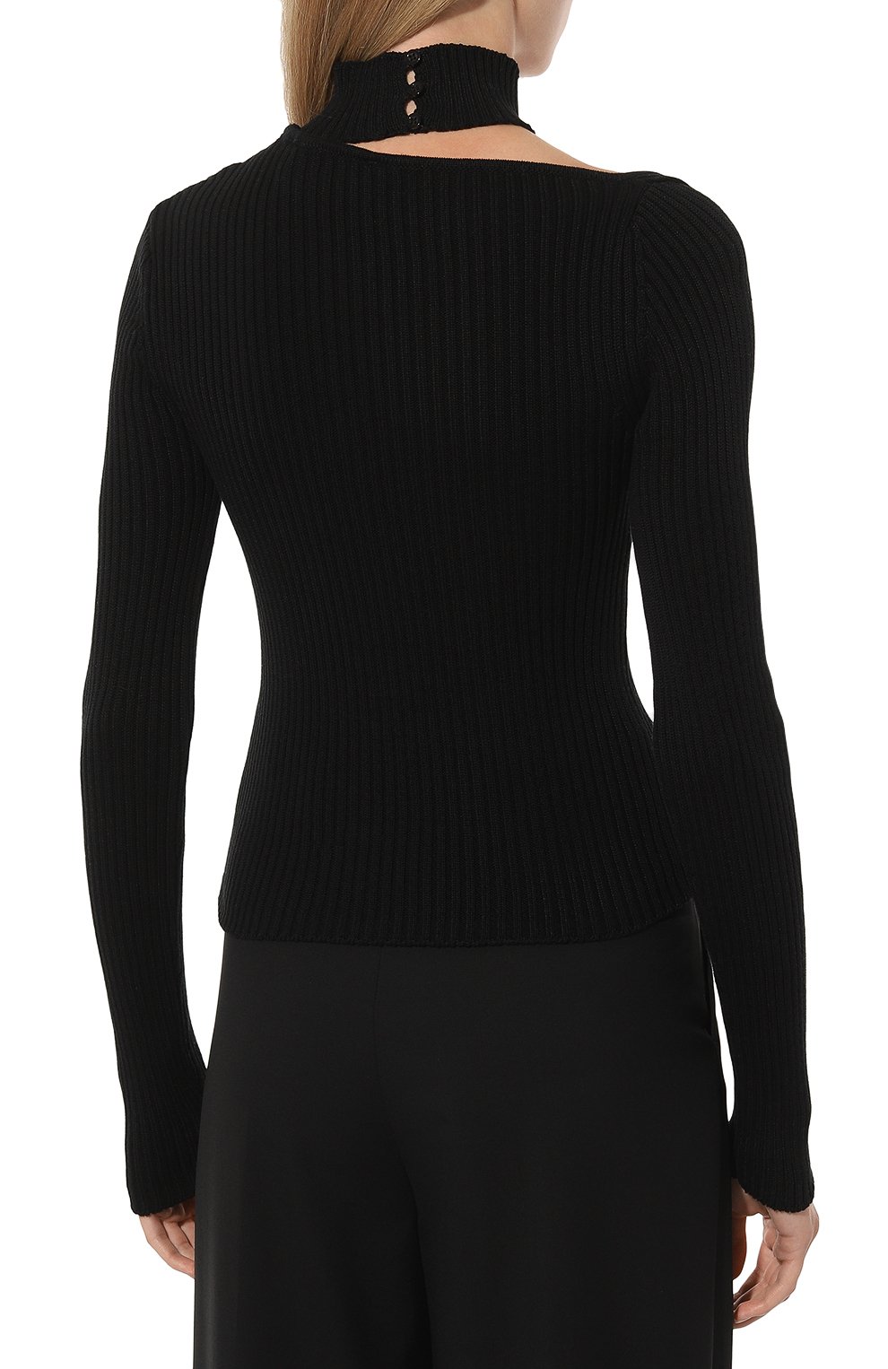 Хлопковый водолазка GIUSEPPE DI MORABITO черного цвета по цене 67950 руб., арт. 02PSKN289F 02079, фото 4 Хлопковый водолазка GIUSEPPE DI MORABITO, арт. 02PSKN289F 02079, фото 4