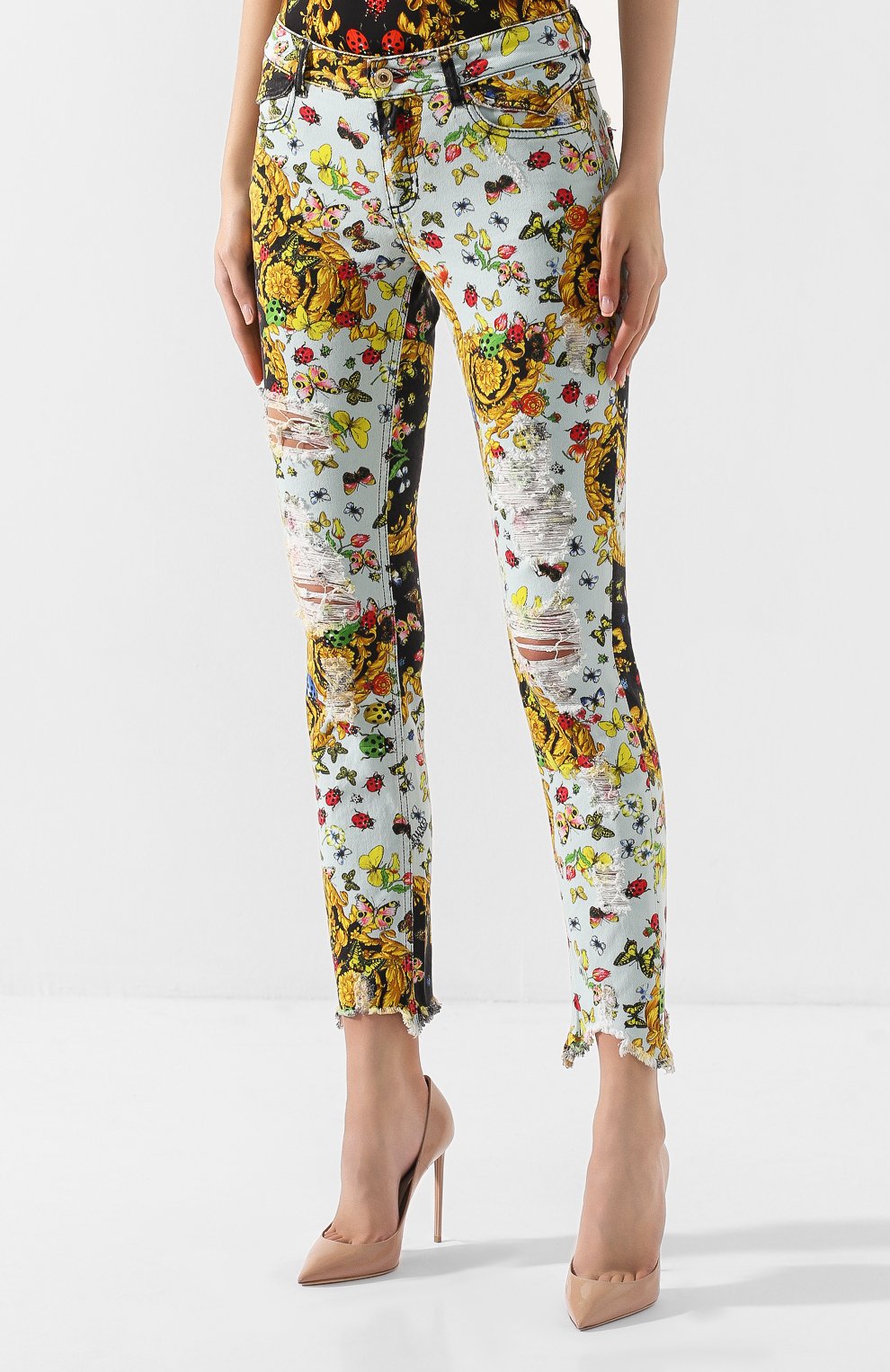 Джинсы с принтом VERSACE JEANS COUTURE, арт. A1HUA007-UDP507/SH03V, фото 3