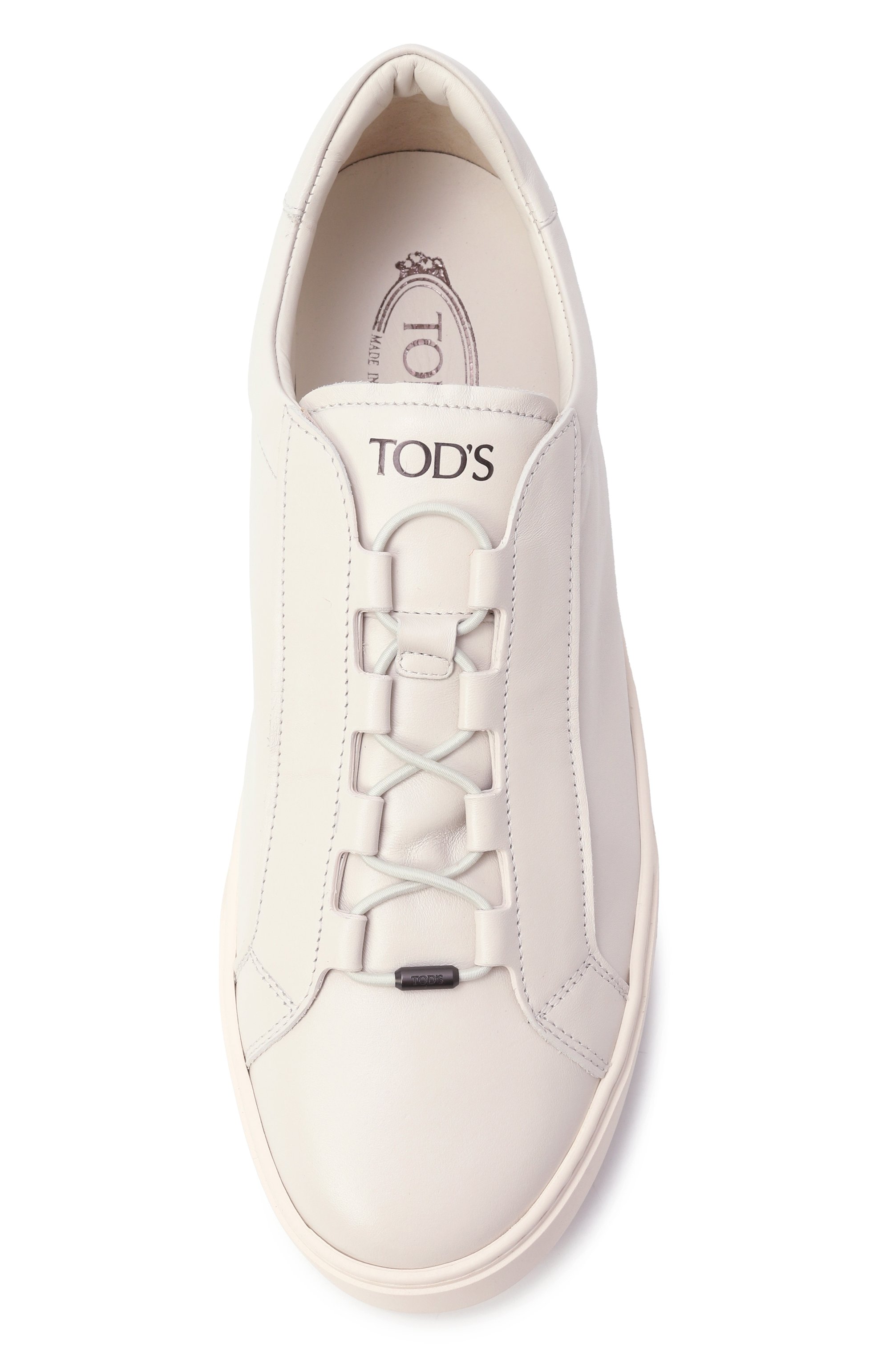 Кожаные кеды TOD’S, арт. XXM04L0JF40/JUS, фото 6