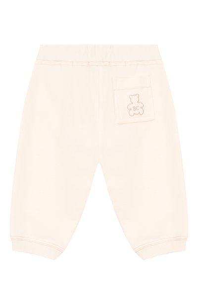 Хлопковые джоггеры BRUNELLO CUCINELLI кремового цвета по цене 38550 руб., арт. BD824TW50R, фото 2 Хлопковые джоггеры BRUNELLO CUCINELLI, арт. BD824TW50R, фото 2