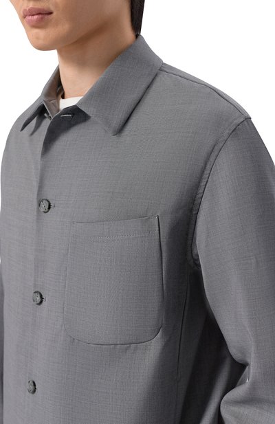 Шерстяная рубашка HEVO, арт. BARISS/L755, фото 5