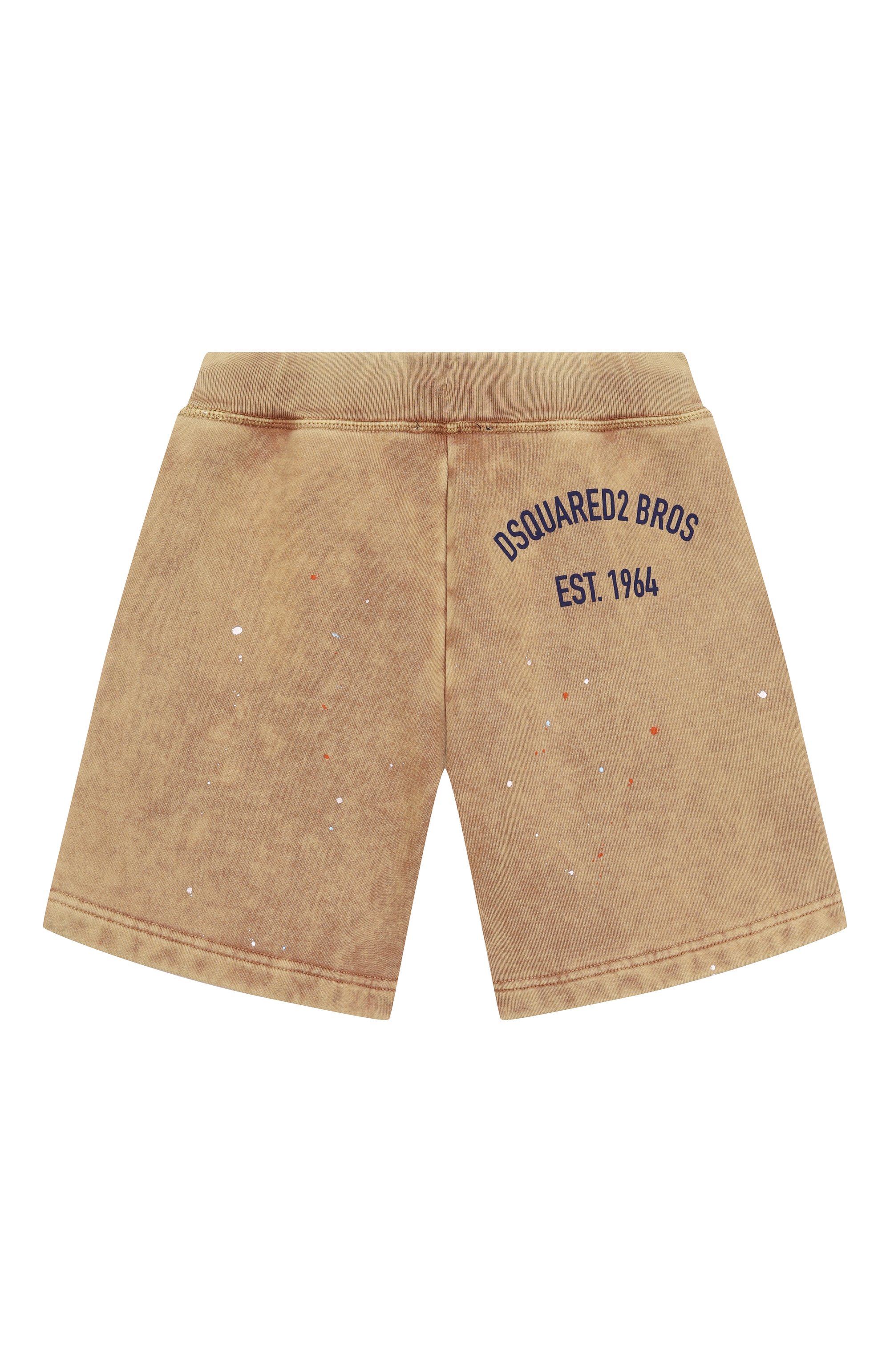 Хлопковые шорты DSQUARED2 светло-коричневого цвета по цене 22950 руб., арт. DQ3202/D0AG9, фото 2 Хлопковые шорты DSQUARED2, арт. DQ3202/D0AG9, фото 2