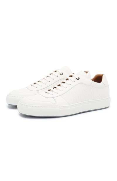 Кожаные кеды BOSS, арт. 50427572, фото 1