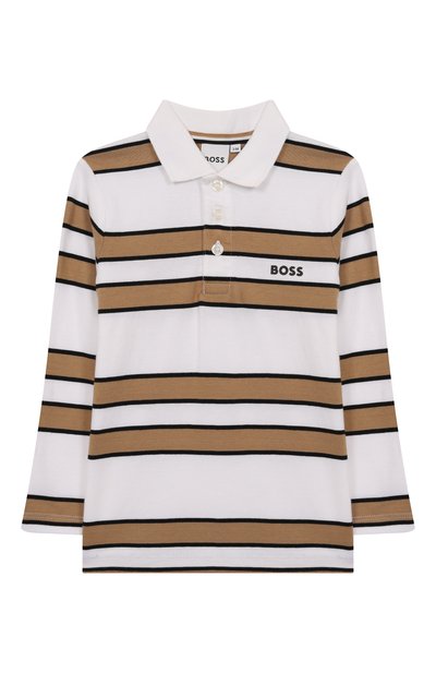 Хлопковое поло BOSS, арт. J51278/24M-36M