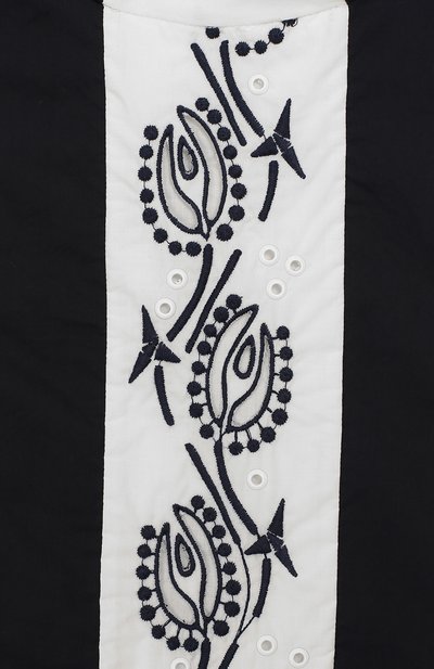 Хлопковая блузка CHLOÉ, арт. C15A49/6A-12A, фото 3