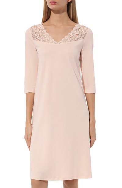 Хлопковая сорочка HANRO кремового цвета по цене 19330 руб., арт. 077931., фото 2 Хлопковая сорочка HANRO, арт. 077931., фото 2