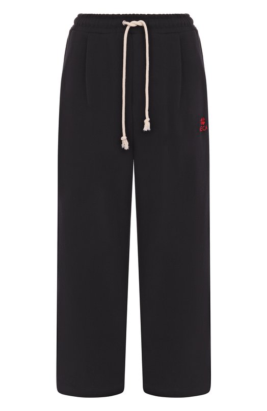 Хлопковые брюки AECA WHITE AWCMFWBDBPLSO001C0.BLACK (L) Чёрный AWCMFWBDBPLSO001C0.BLACK (L)