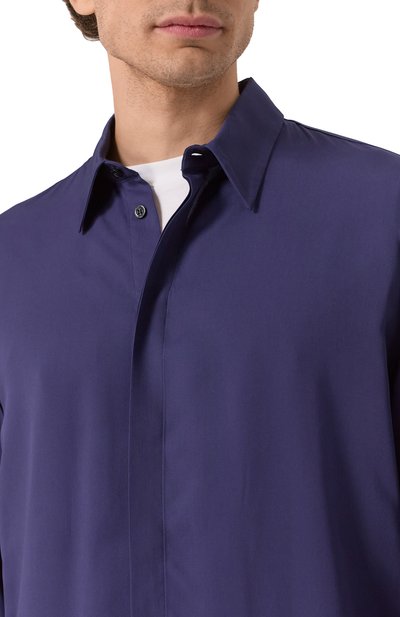 Рубашка из вискозы MSGM, арт. 3840ME10X/257007, фото 5