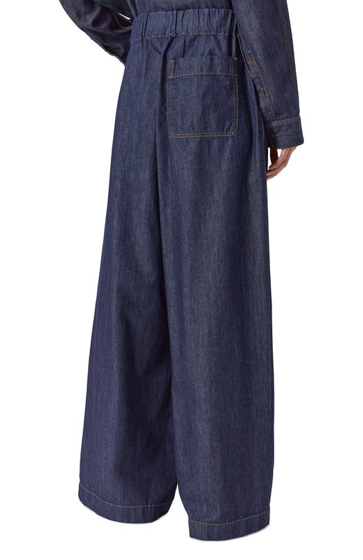 Джинсы Dries Van Noten 130936/3386 Синий  130936/3386 Фото 4