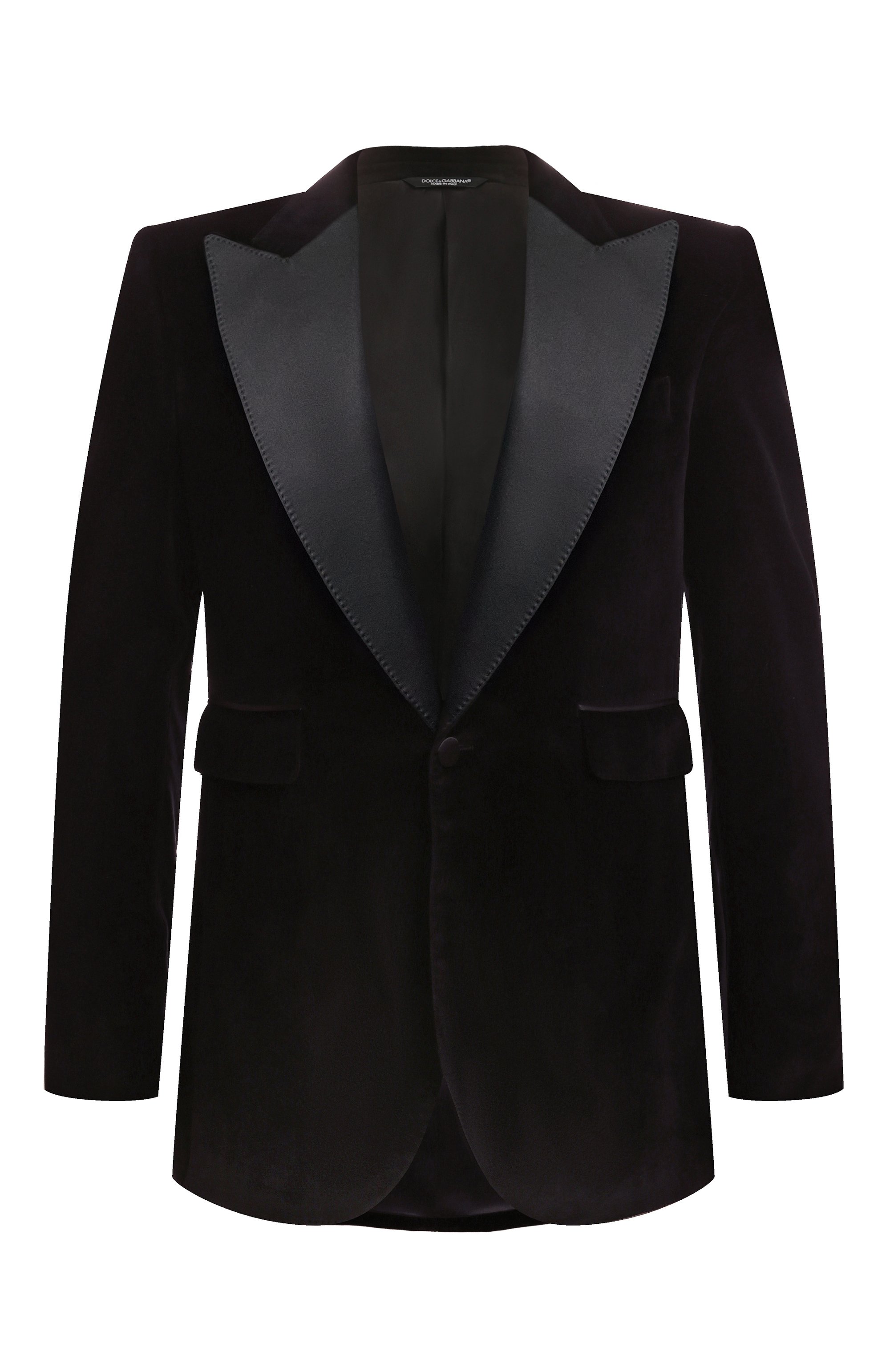 Бархатный смокинг DOLCE & GABBANA, арт. G2UD5T/FUVG7, фото 1