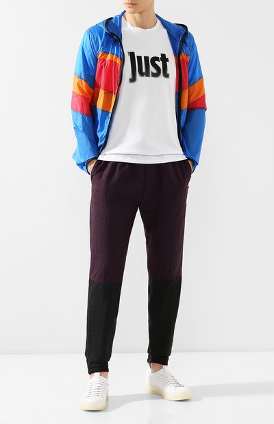 Хлопковая футболка JUST CAVALLI белого цвета по цене 7995 руб., арт. S03GC0514/N20663, фото 2 Хлопковая футболка JUST CAVALLI, арт. S03GC0514/N20663, фото 2